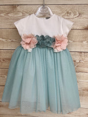 Abito Cerimonia Marlù Verde Acqua