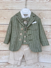 COMPLETO CERIMONIA 5 PEZZI COLORICHIARI