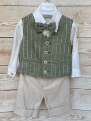 COMPLETO CERIMONIA 5 PEZZI COLORICHIARI