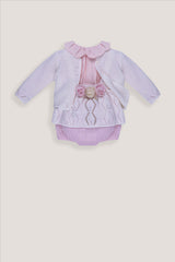 SET 3 P.ZI CON GIACC.PANTALONE CORTO SMACCHINATO - IS2460MU