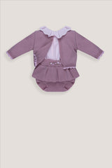 SET 3 P.ZI CON GIACC.PANTALONE CORTO SMACCHINATO - IS2760MU